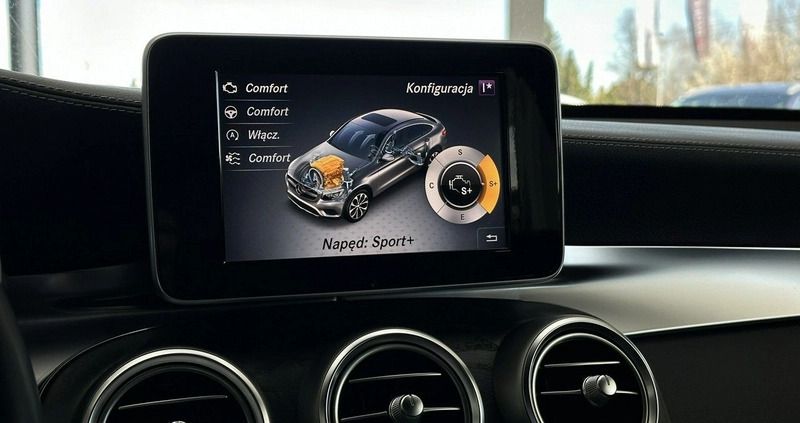 Mercedes-Benz GLC cena 159900 przebieg: 155464, rok produkcji 2017 z Tarczyn małe 781